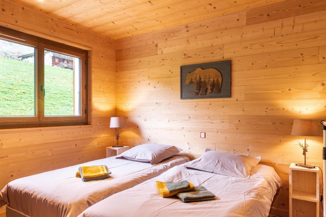 Le Borderan Apartment La Giettaz Luaran gambar