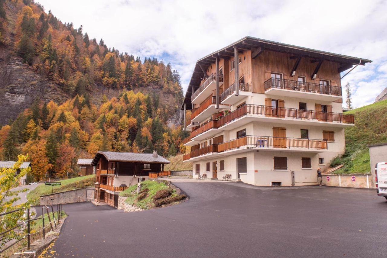 Le Borderan Apartment La Giettaz Luaran gambar